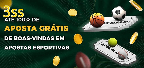 3ssbet Ate 100% de Aposta Gratis